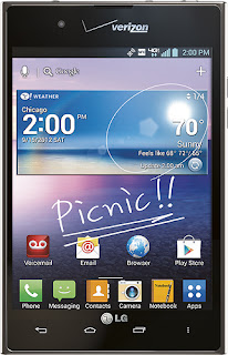LG VS950 - Intuition 4G Mobile Phone - Black (Verizon Wireless) 