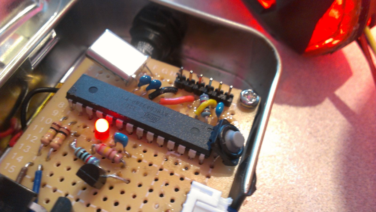 Crump Projects Power LED bike tail light with Arduino control