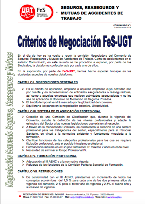 02.03.16 Criterios de Negociación Fes-UGT