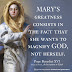 Something About Mary ~ Reach for Mother Mary & You Shall Not Walk Alone
