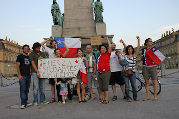 Chilenos en Stuttgart por la educación!!