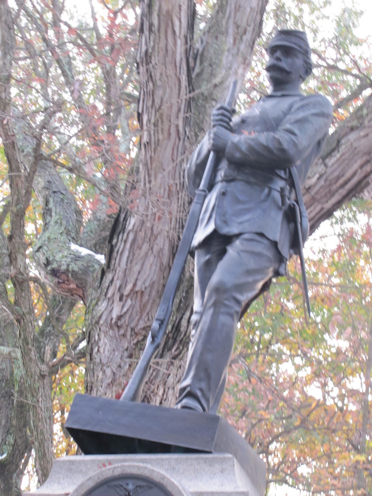 The Civil War Picket Gettysburg monument returns to duty