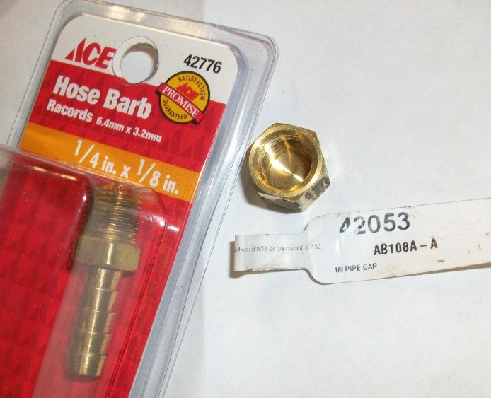 Gormless Racing MGB GT DIY AirOil Separator Crankcase Breather