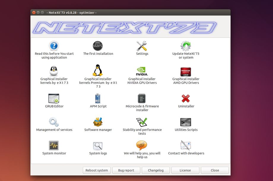 NeteXt’73 in Ubuntu 