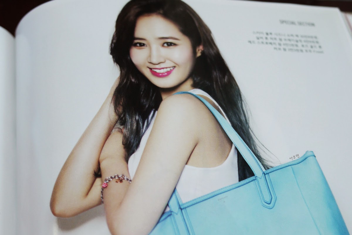 SNSD Yuri and Yoona Pictures on InStyle Magazine May 2014 Issue. 