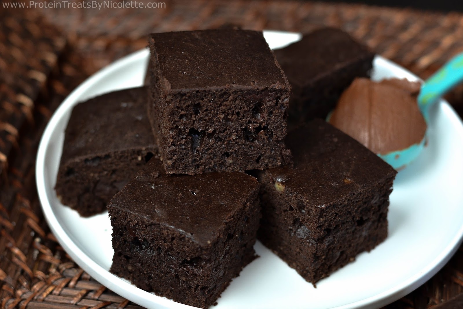 Protein Treats By Nicolette Chocolate Banana Protein Brownies
