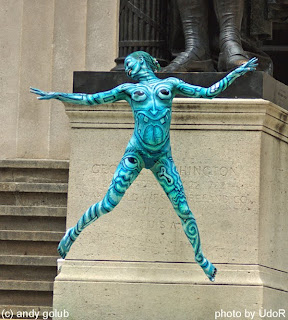 Artistic Female Body Painting