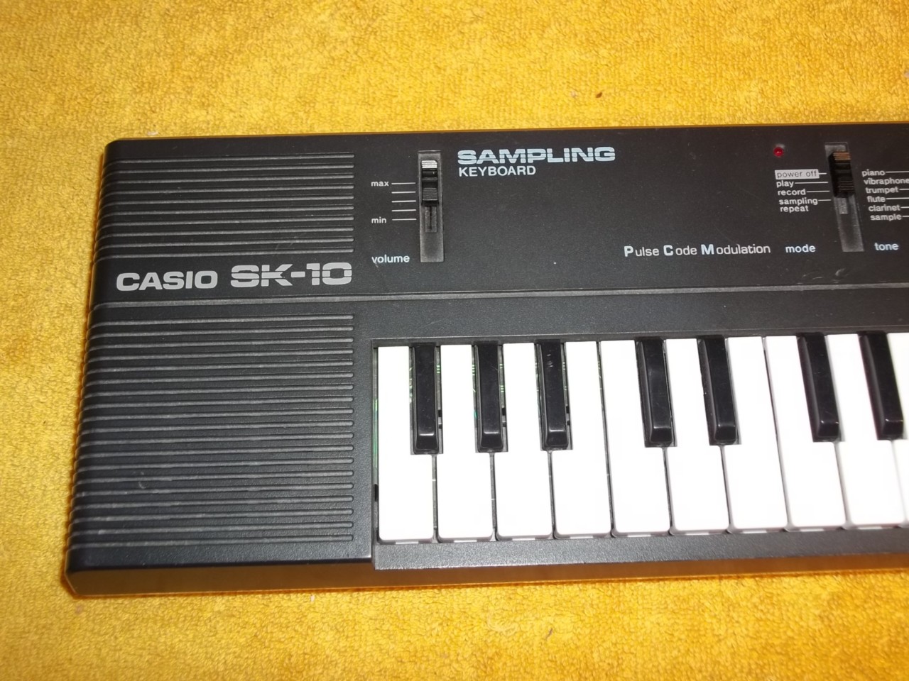 MATRIXSYNTH Casio SK10 Sampling Keyboard