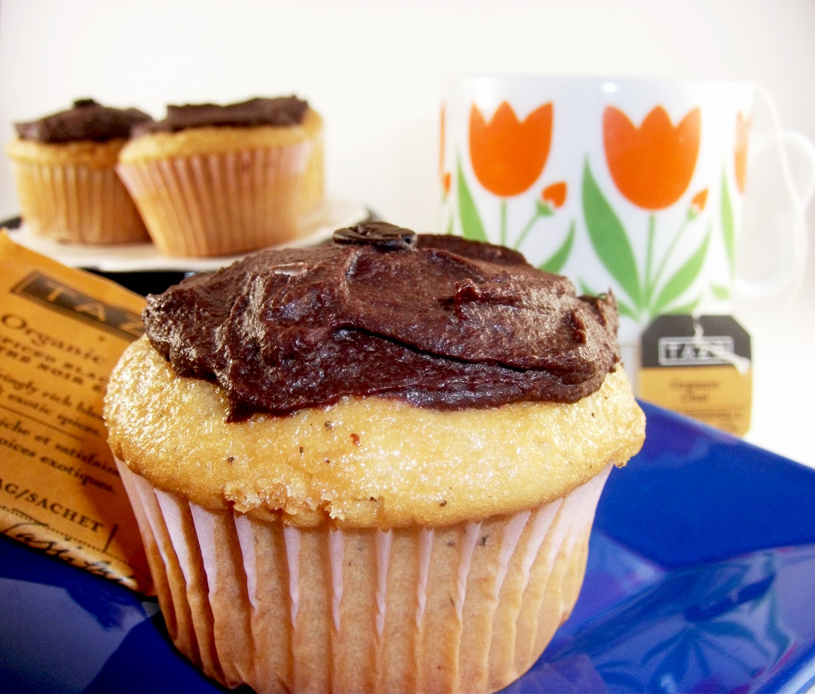 Nat's Adventures in Baking Dirty Chai Cupcakes (★ ★ ★ ☆ ☆)