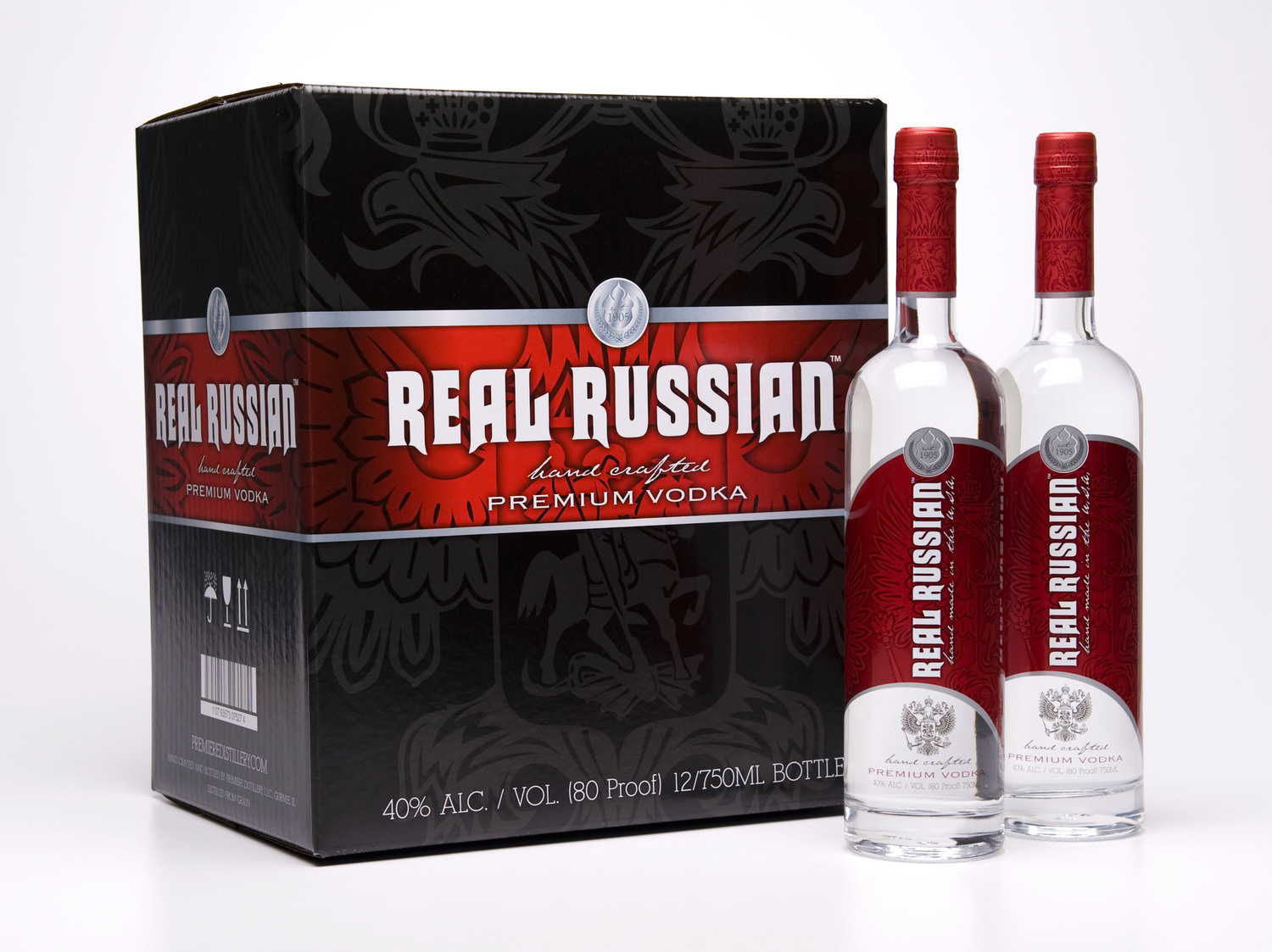 Real Russian Vodka Packaging Of The World