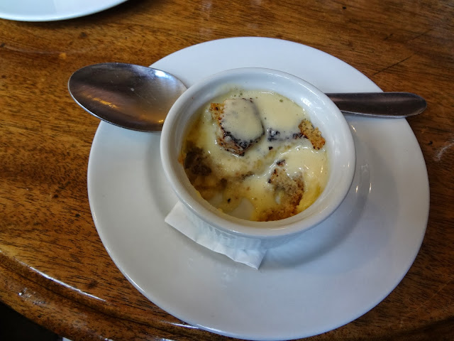 Eating London Food Tour Review bread pudding