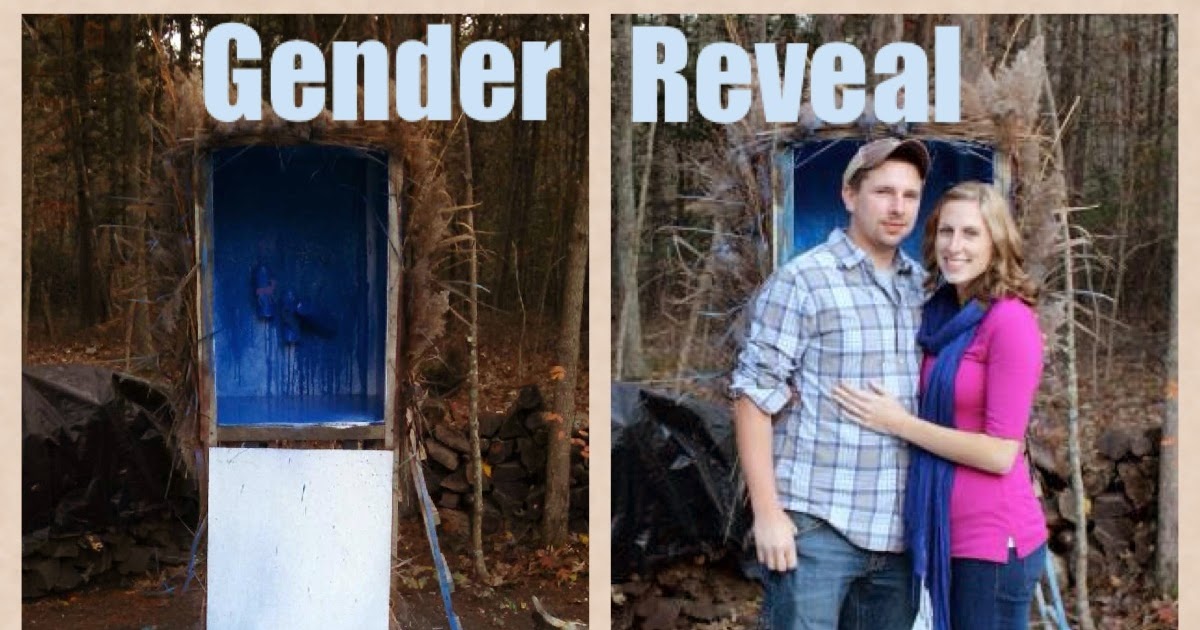 Spray Paint Gender Reveal Spray Paint Gender Reveal