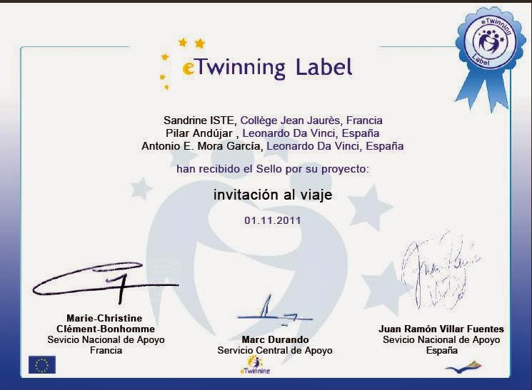 Sello calidad  eTwinning