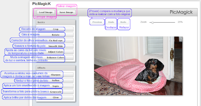 Pickmagik interface