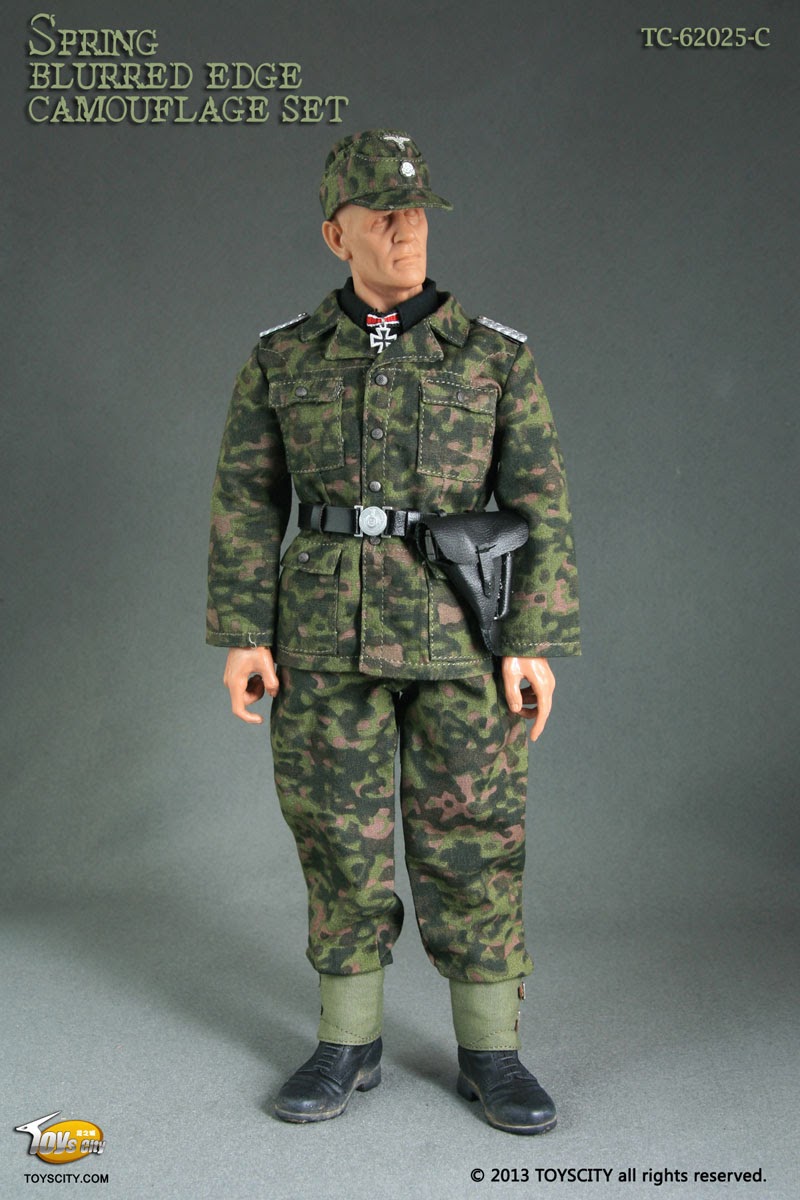 Allemand WWII 1/6 Battle Gear Toys 369 03 Epaulettes Waffen SS Infanterie 