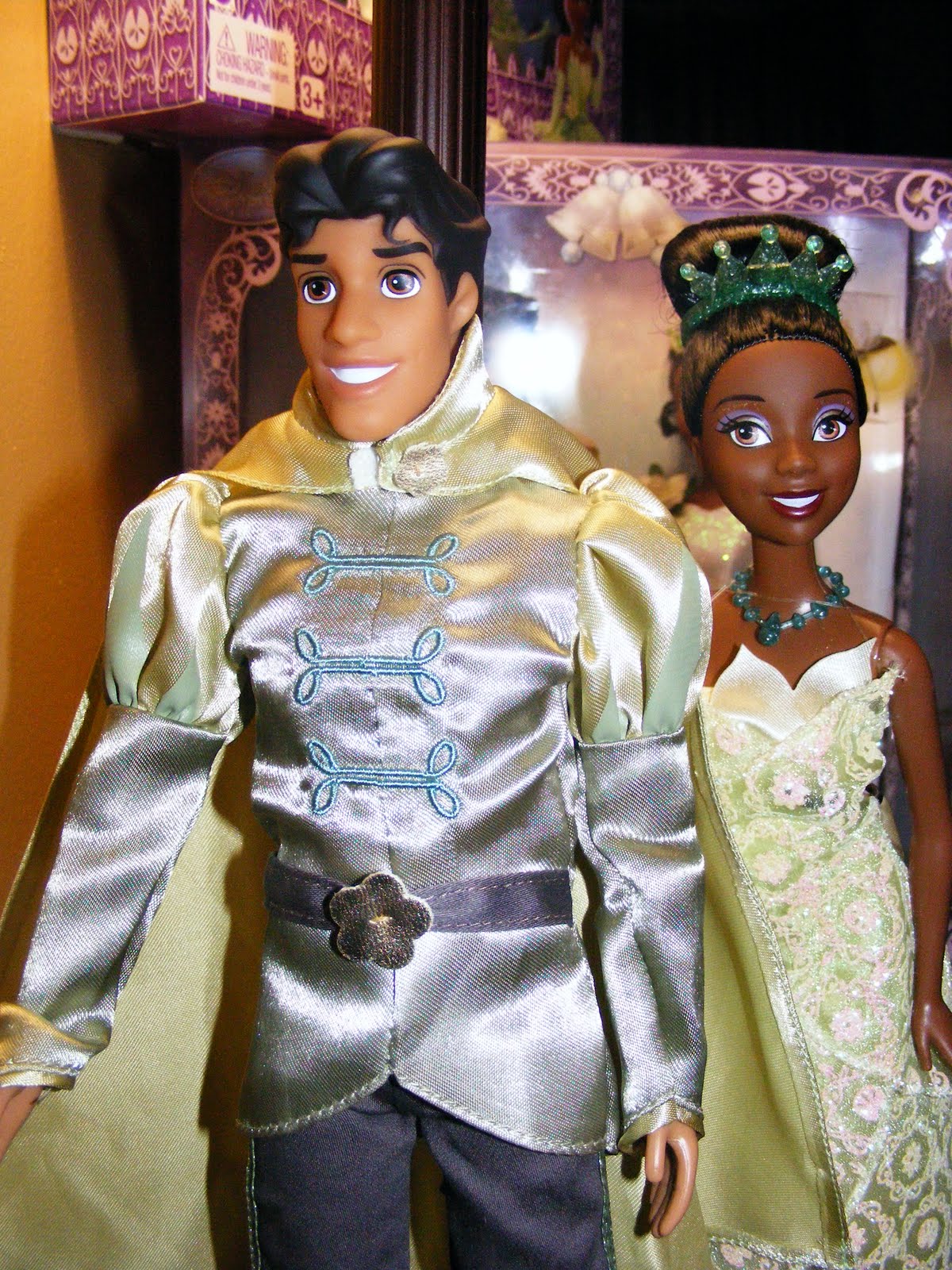 World of Black Male Dolls and Action Figures Prince Naveen