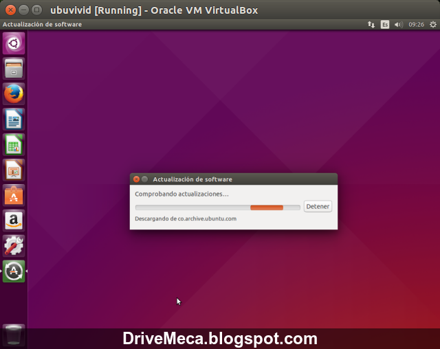 DriveMeca instalando Linux Ubuntu Desktop Vivit Vervet 15.04 paso a paso