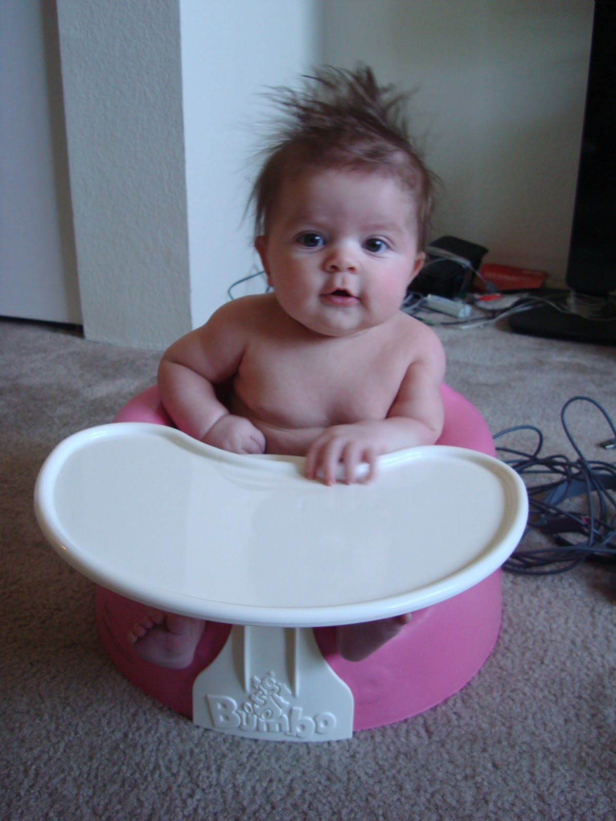The Blegen Bunch The Bumbo Floor Seat and Tray