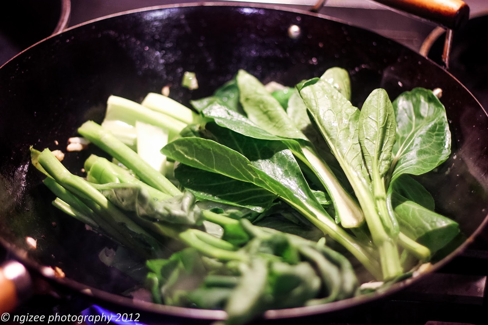 I Am No Food Critic...but Asian Greens in Oyster Sauce