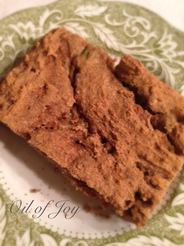 Zucchini Banana Cake a scrumptious E! Oil of Joy
