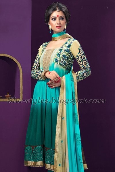 Bandhani salwar kameez designs 2012 Salwar kameez Fashion catalogue ...