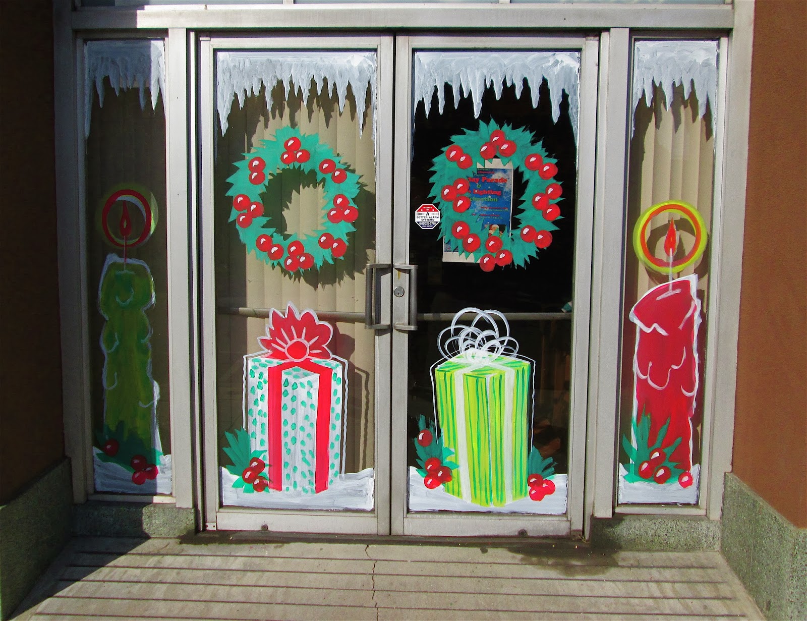 wacky tacky Paint Me A Winter Window