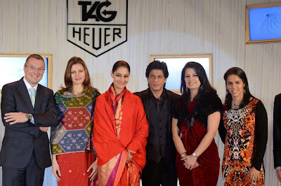 Shah Rukh Khan unveils the new Tag Heuer collection