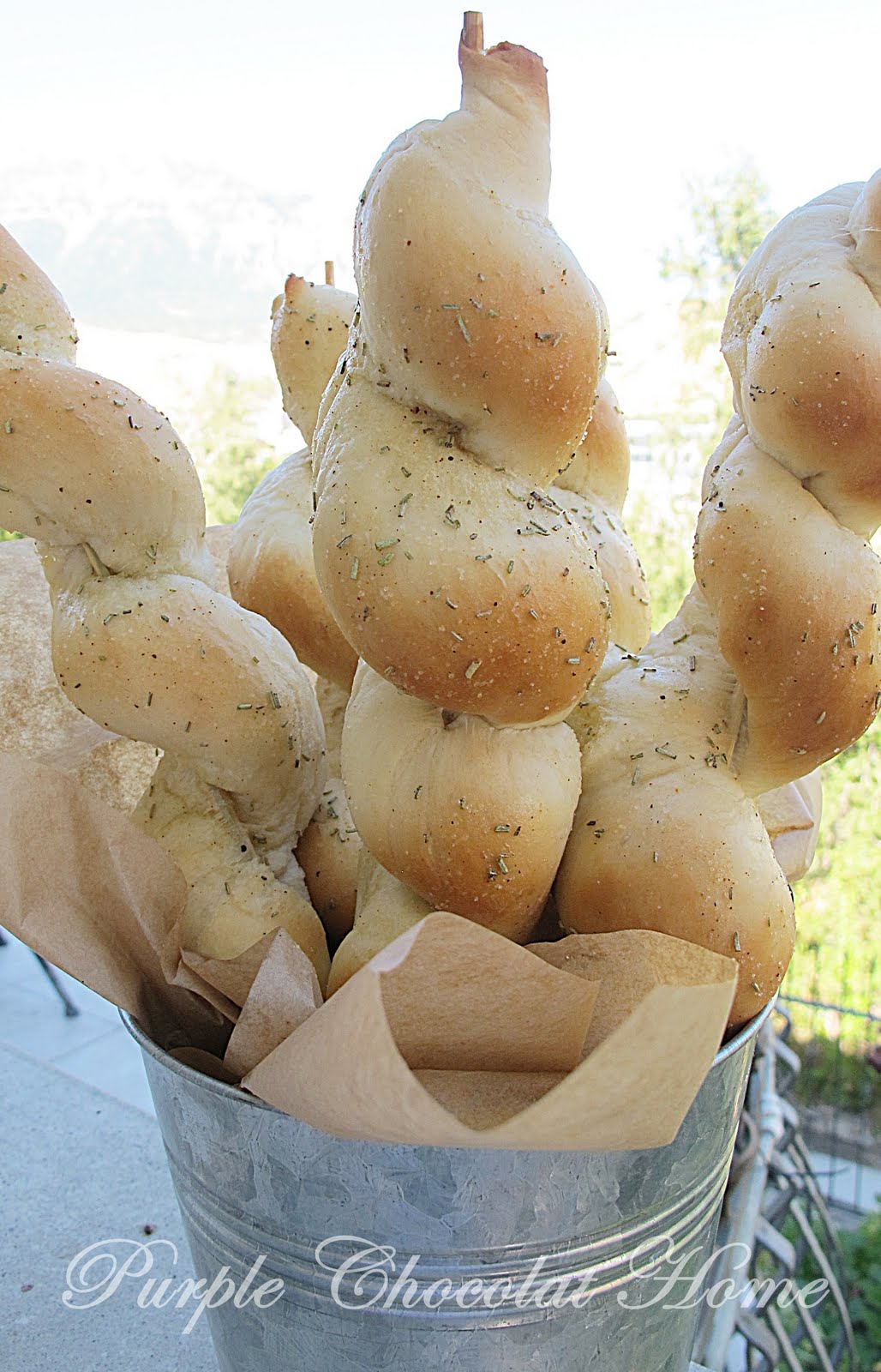 Pizza Factory Breadsticks Purple Chocolat Home