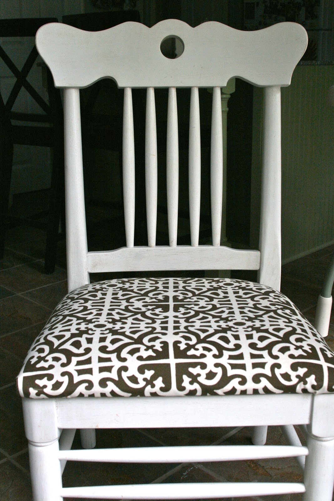 grass stains Kitchen chair facelift