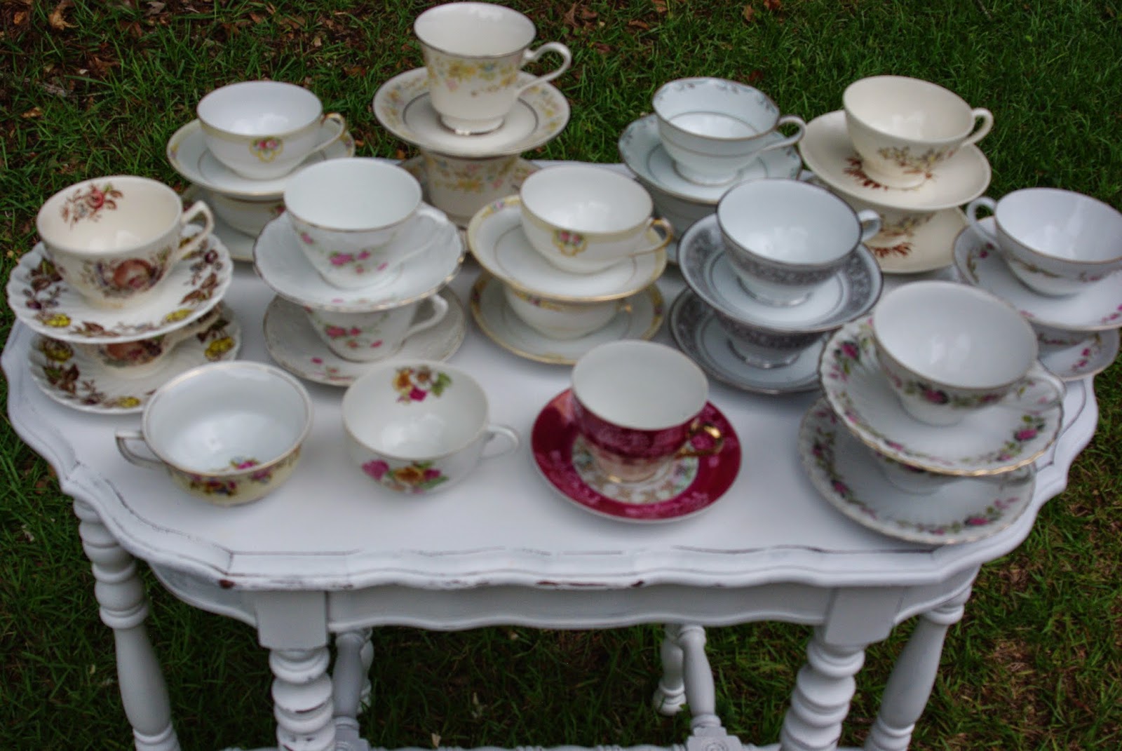 Vintage China Rental Tea Cups Tallahassee Florist Tallahassee Florida