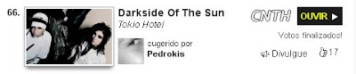 vagalume.com.br: "Darkside of the Sun" se encuentra en el puesto Nº 66 de los “Clips en BLANCO y NEGRO” 1