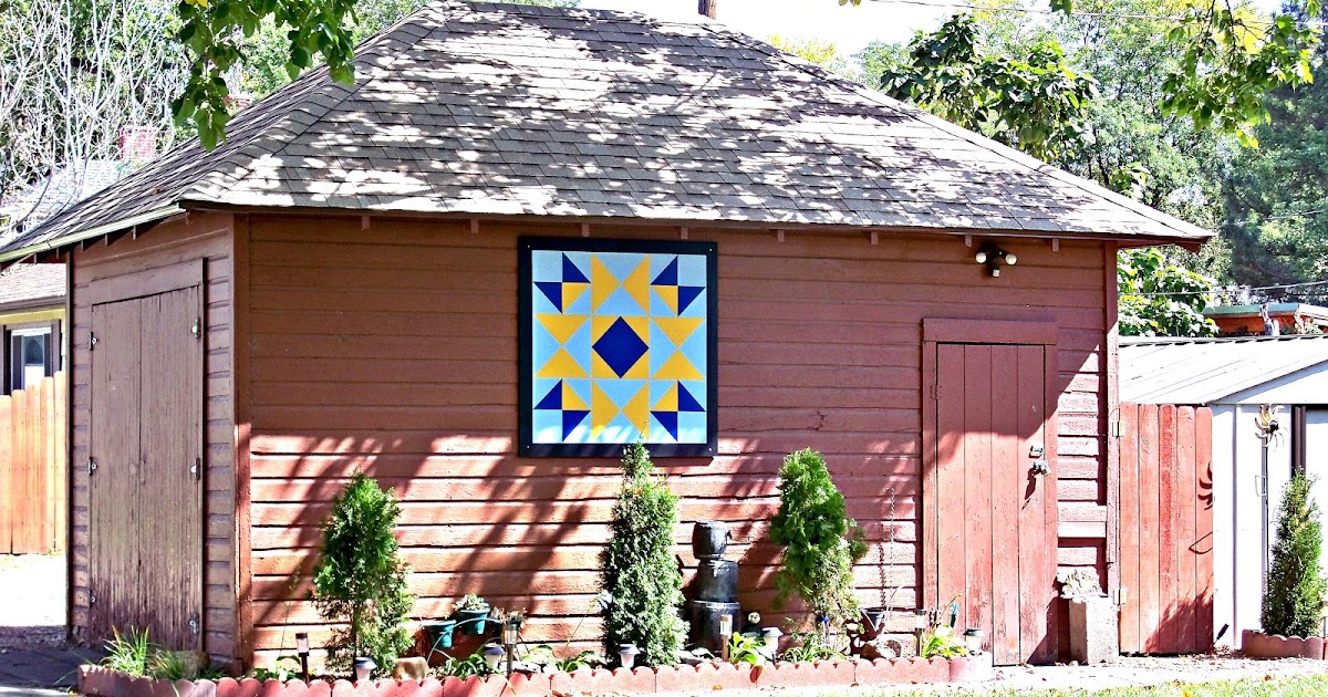 County Barn Quilts in Colorado 'Folded Star' 430 Maple St