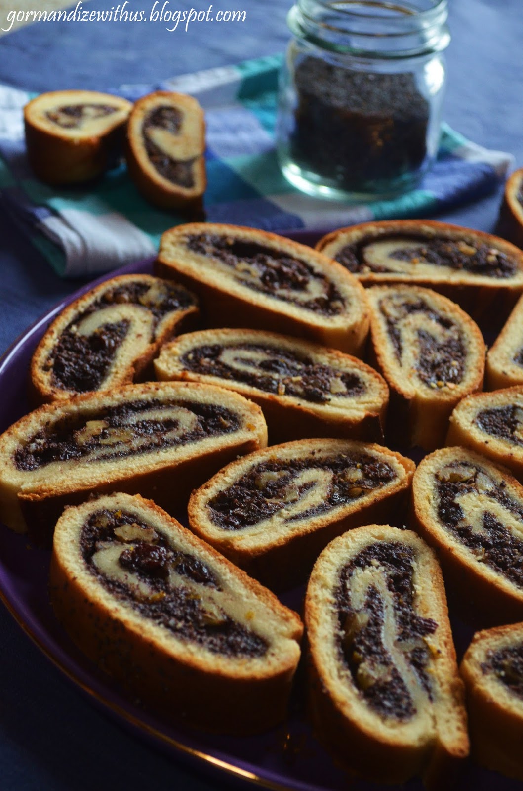 Gormandize Vegan Makowiec (Polish Poppy Seed Strudel)