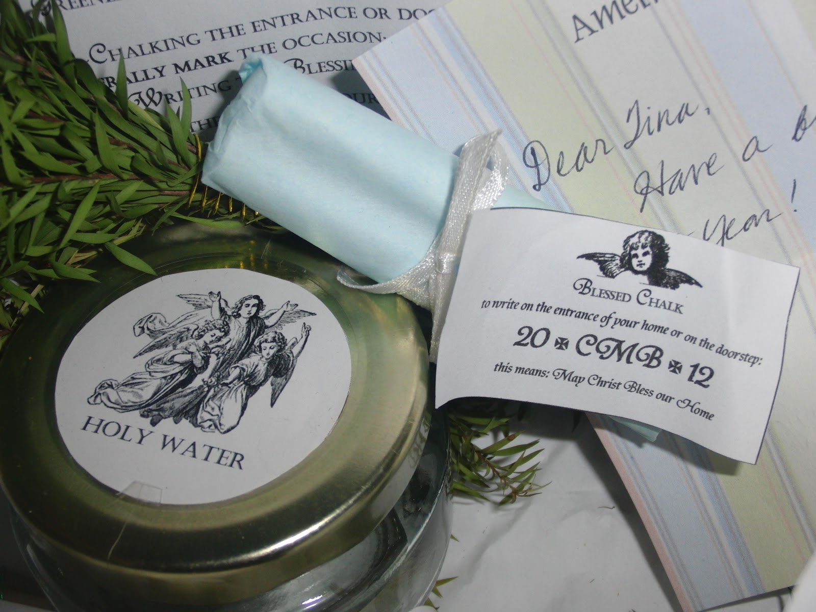 Teacher Mama Tina Our Epiphany House Blessing Kit )