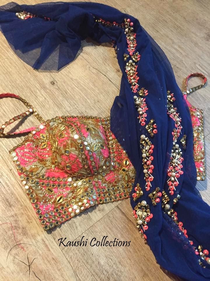 Sparkling Fashion Mirror work Sarees & Blouses