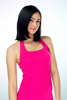 Model Melayu Boleh Cun Baju Pink