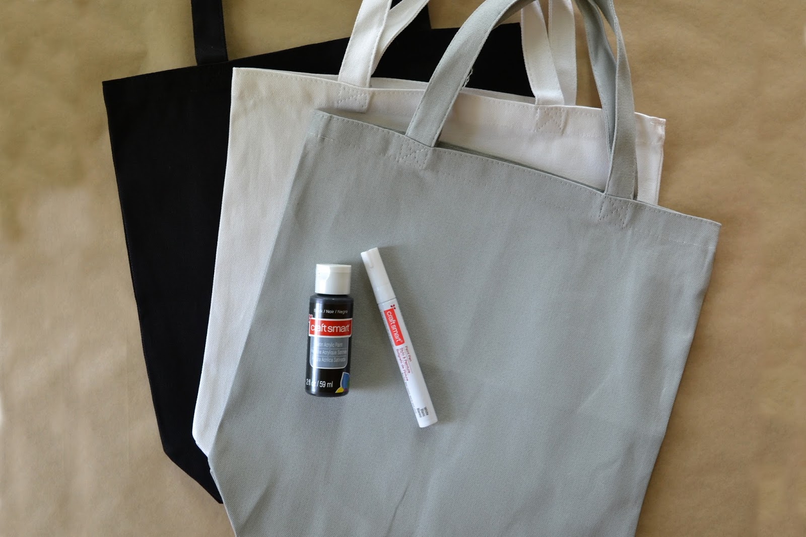 Attic Lace Make Chalkboard Market Bags