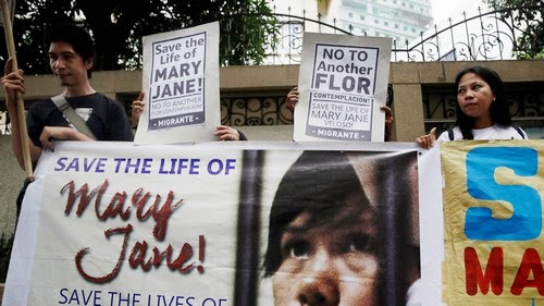 Family members of Filipina maid Mary Jane Veloso facing execution in Indonesia appeal for clemency