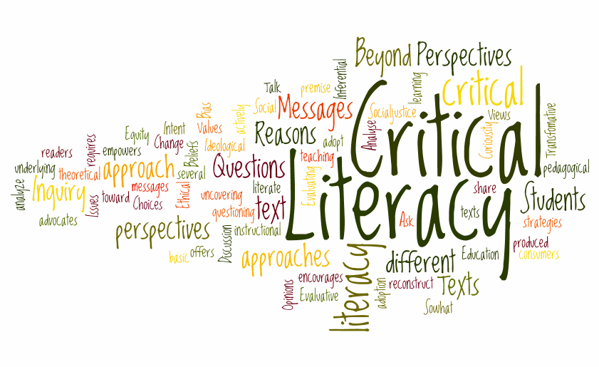 its mine my expectation and hope for this subject > CRITICAL LITERACY