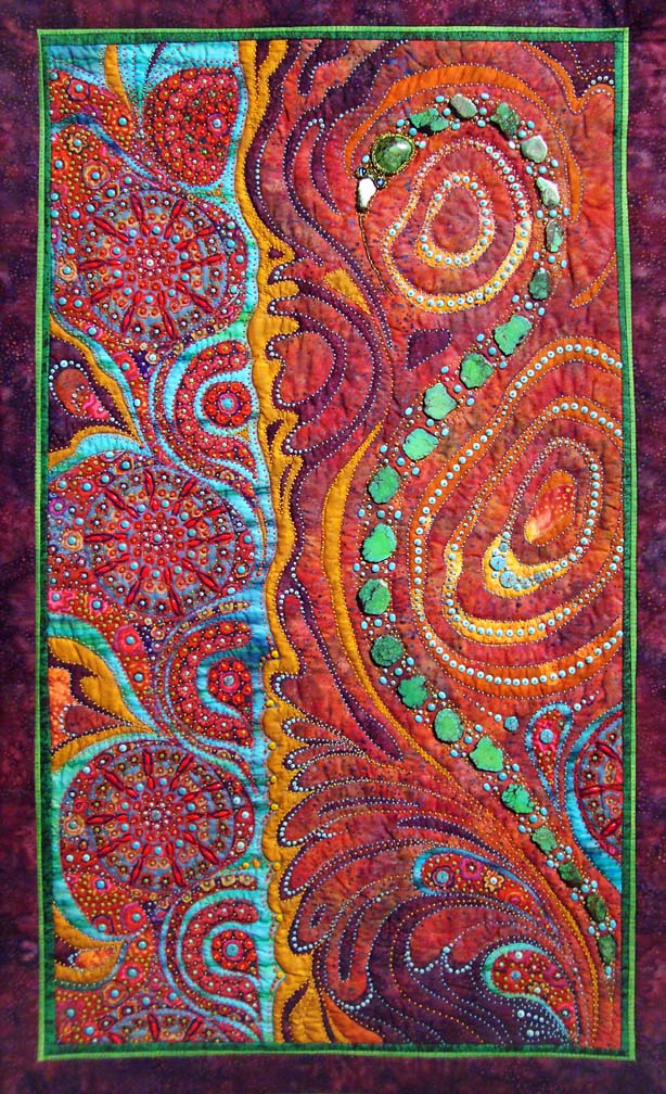 Beadlust Thom's Beaded Quilts OMG!!!!