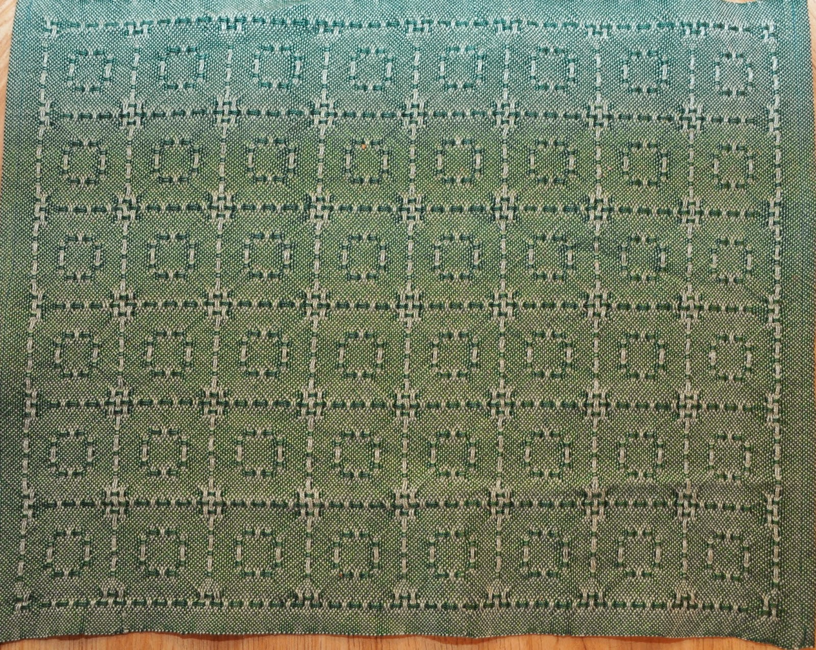 Weaving Fabrications Huck Lace Placemats