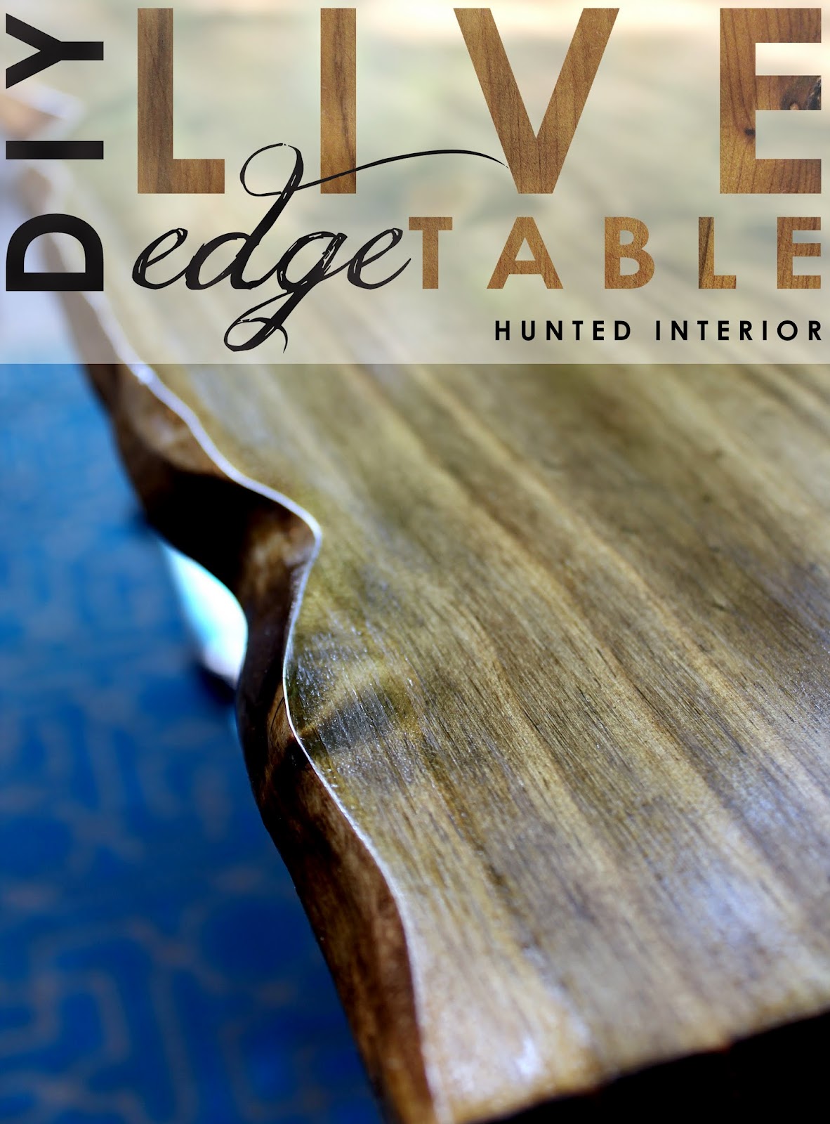 live edge coffee table plans