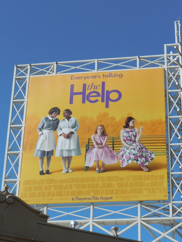 The Help movie billboard