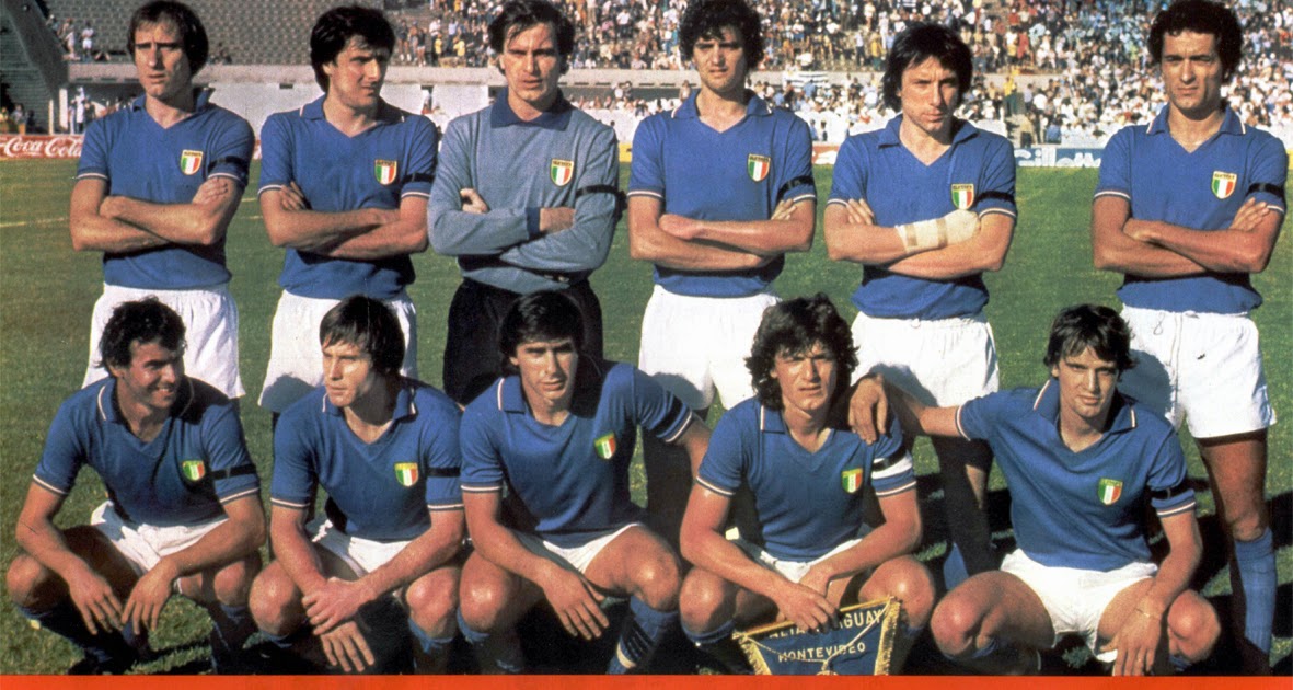 THE VINTAGE FOOTBALL CLUB ITALIE 1981.
