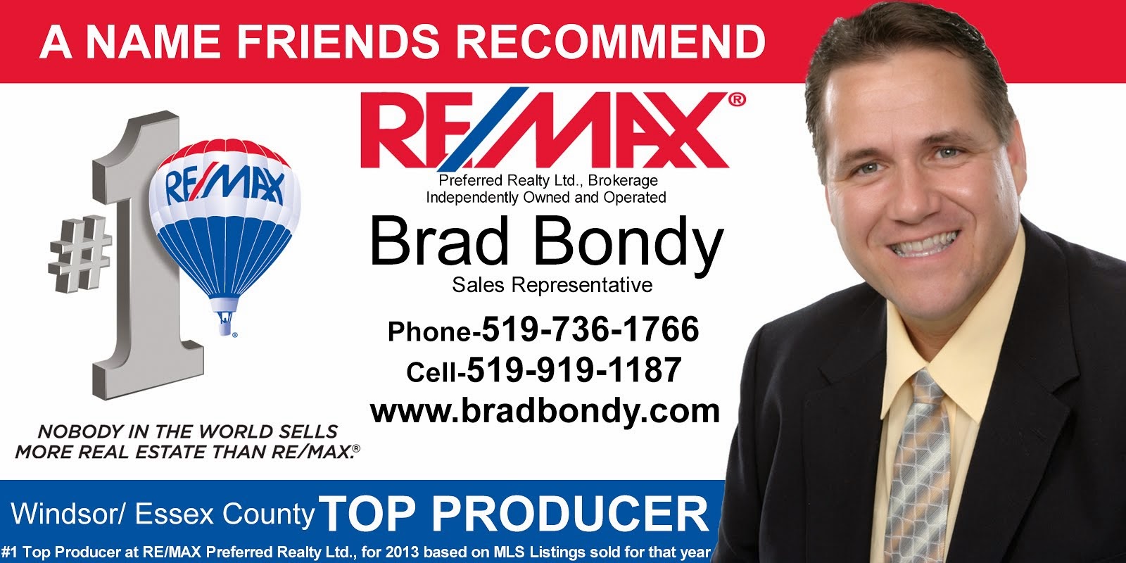 Brad Bondy, ReMAX Realty