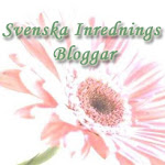 Vi är medlemmar hos Svenska inredningsbloggar