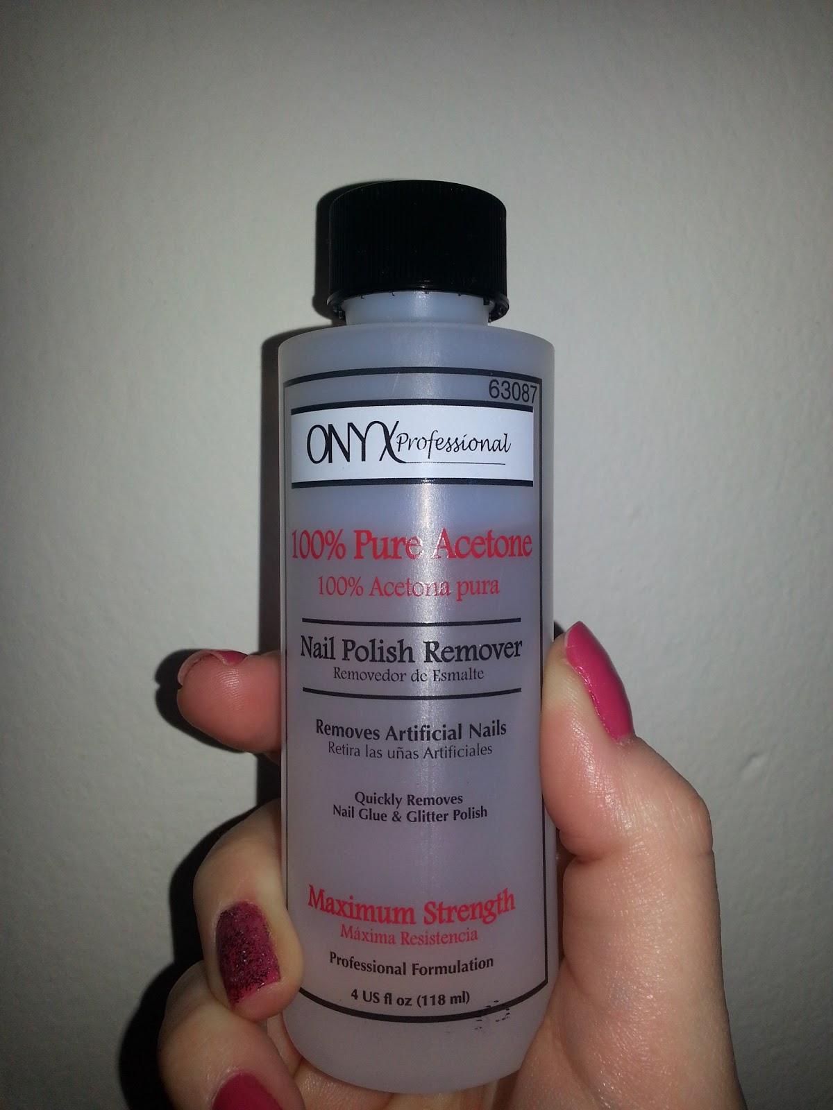 Hustla Baby Onyx Professional 100 Acetone Nail Polish Remover Review