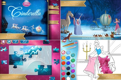 Cinderella Storybook app