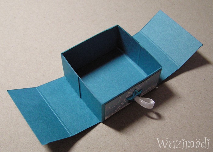 Wuzimädi bastelt: Easel-Schubladenbox mit Workshop