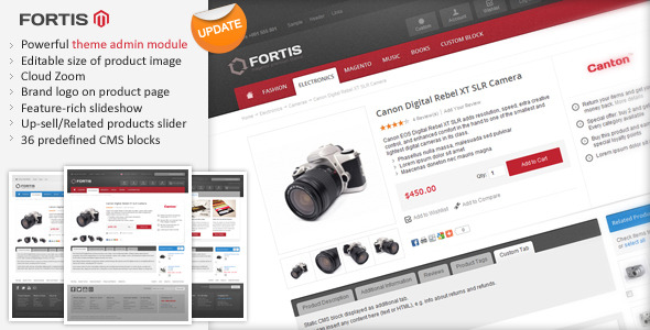 Fortis-flexible-Magento-Theme